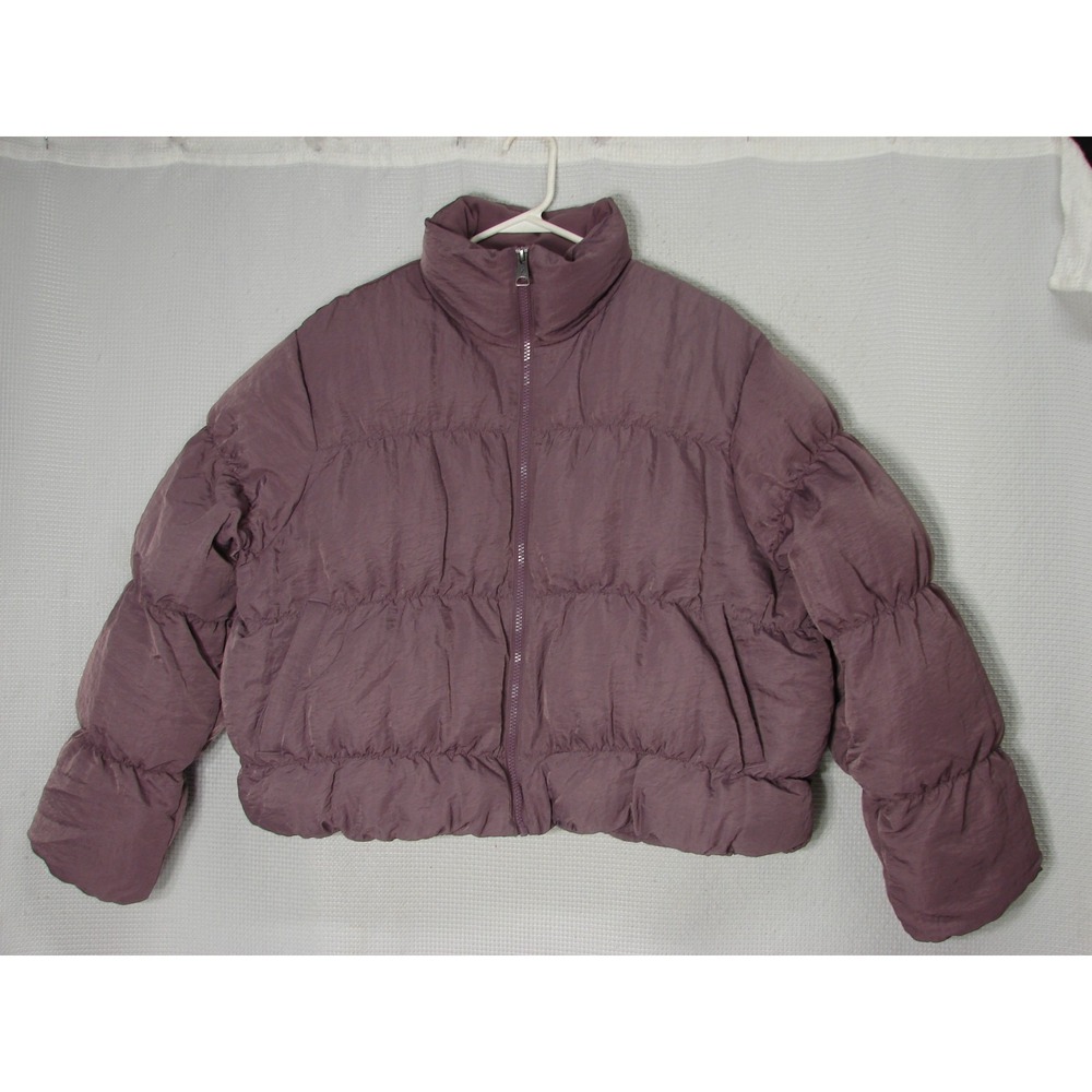 Nike Air Jordan Mauve Oversize Fit 1985 Puffer Jacket Size S FB5149 508 Full Zip